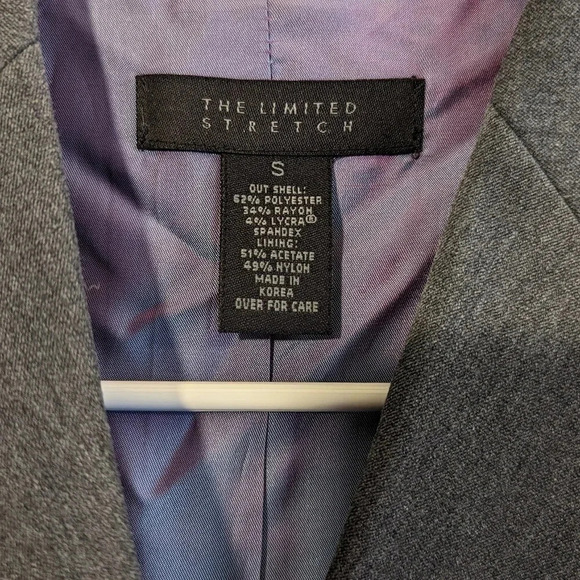 THE LIMITED STRETCH Tailored Lined Blazer Suit Jacket - Picture 5 of 7